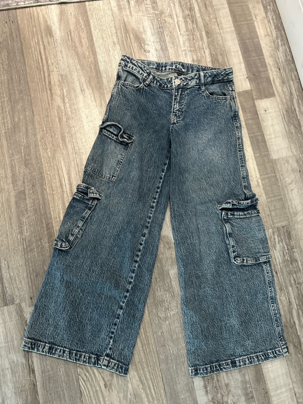 art class Distressed Medium Blue Denim Jeans